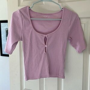 Cute pink tee